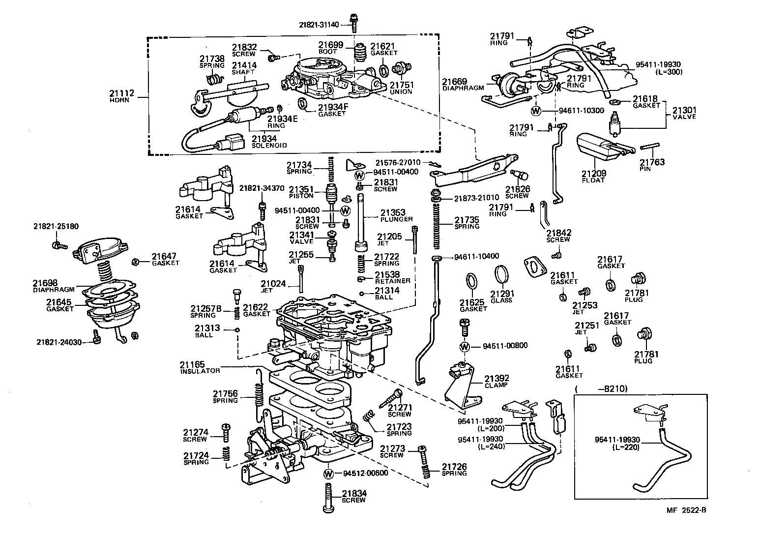  LAND CRUISER VAN |  CARBURETOR