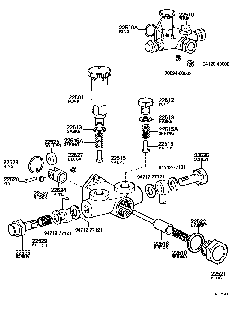  TOYOACE |  FUEL FEED PUMP