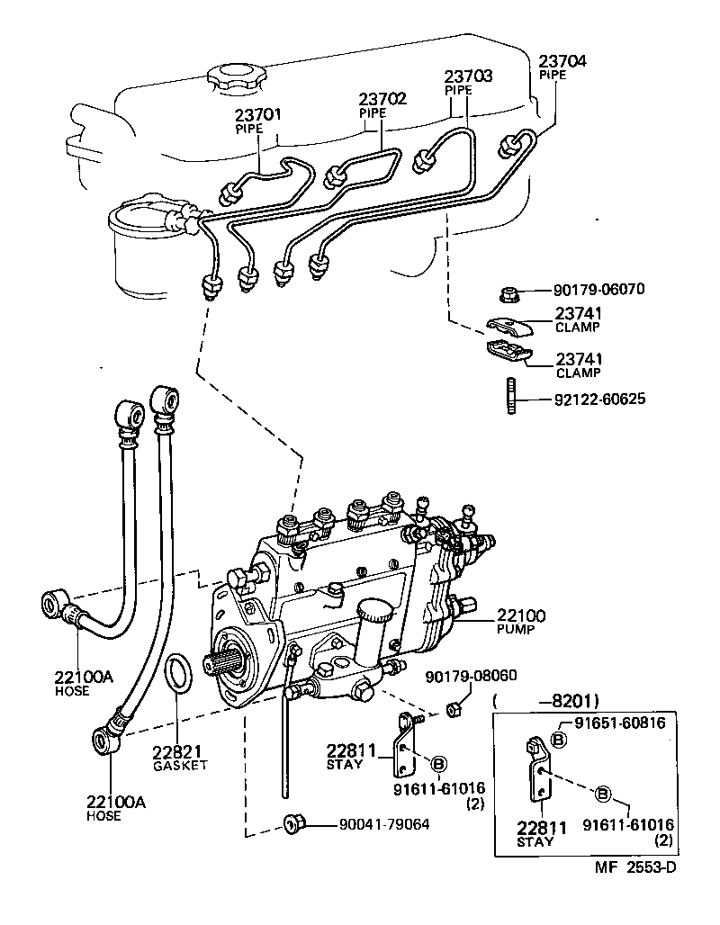  COASTER |  INJECTION PUMP ASSEMBLY