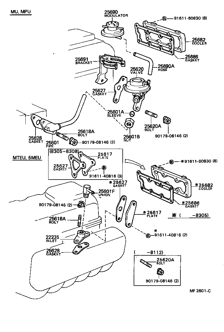  MARK 2 |  EXHAUST GAS RECIRCULATION SYSTEM