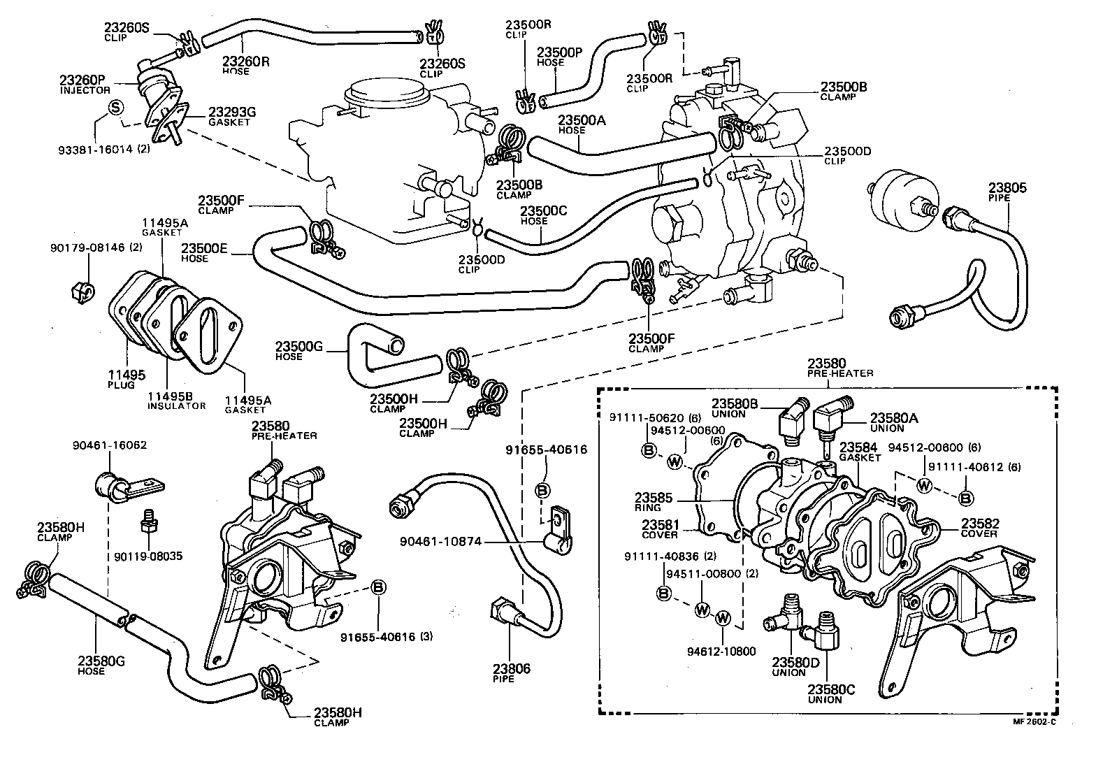  MARK 2 |  LPG CARBURETOR FUEL PIPE