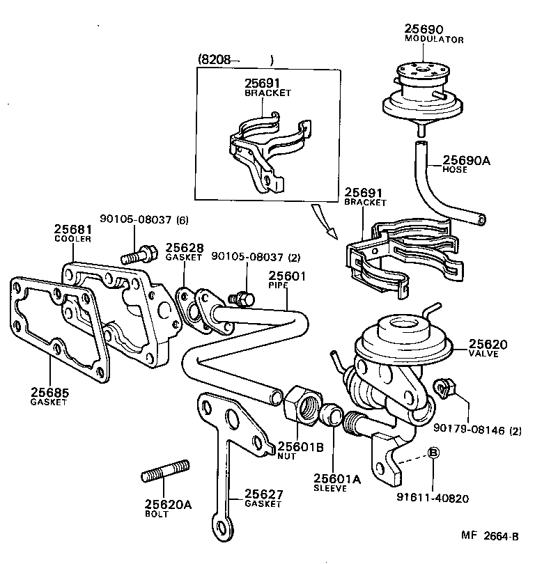  SOARER |  EXHAUST GAS RECIRCULATION SYSTEM