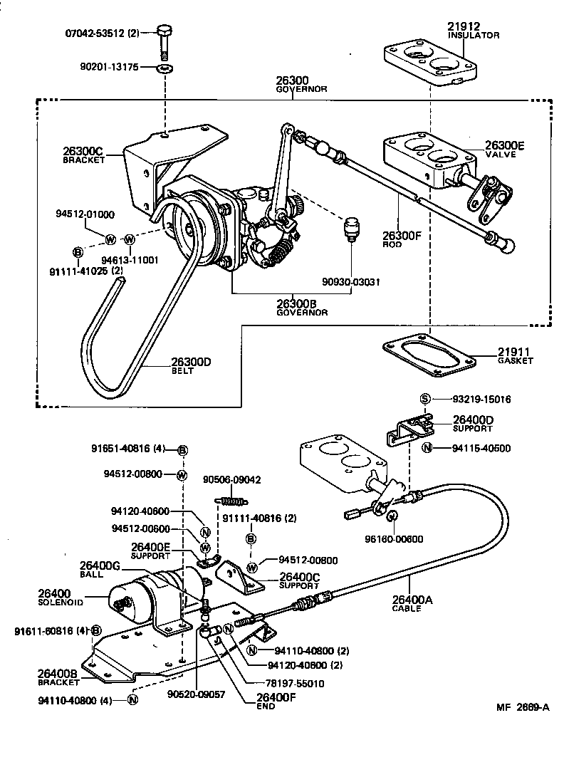  LAND CRUISER VAN |  CARBURETOR ASSEMBLY