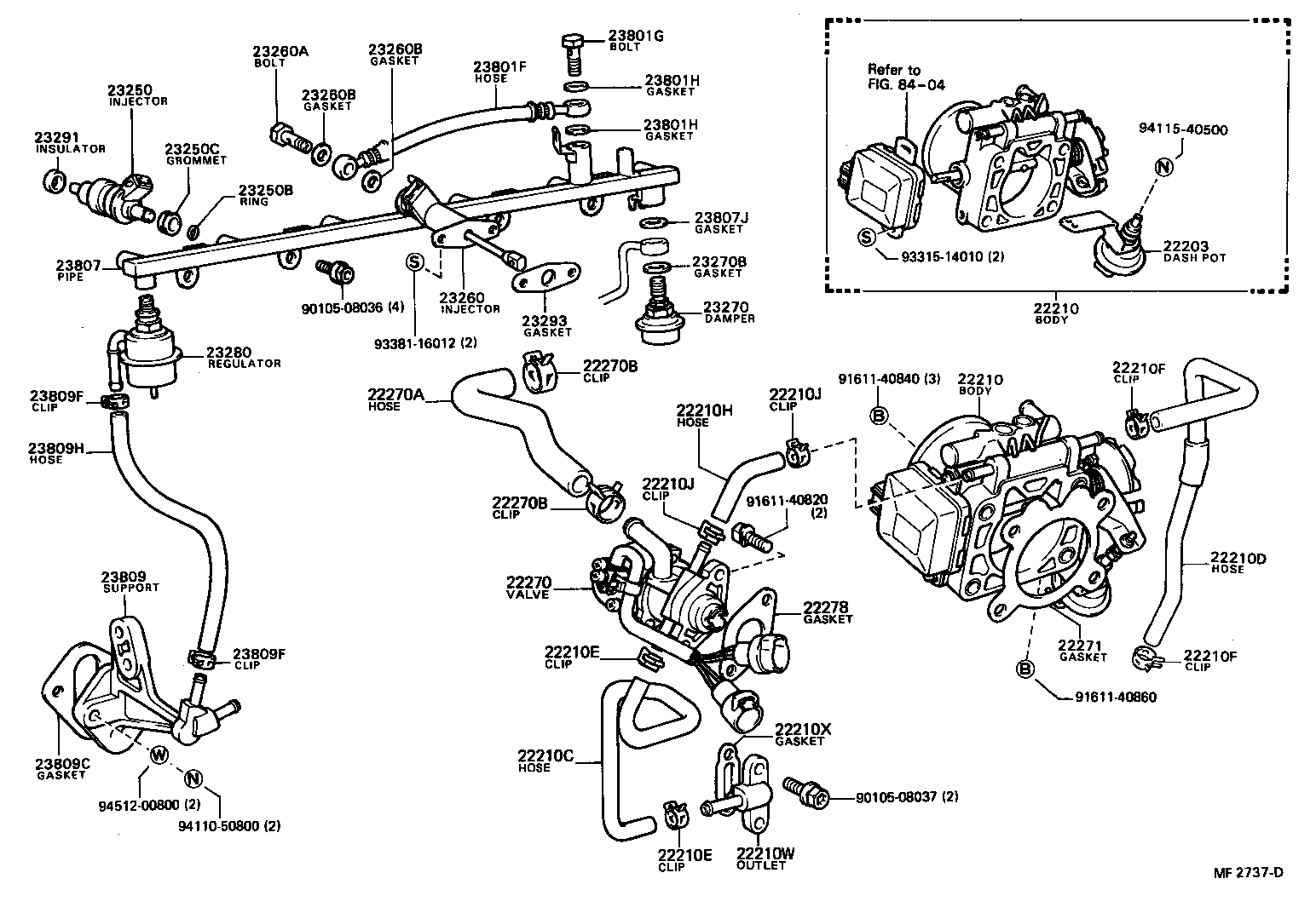  SOARER |  FUEL INJECTION SYSTEM