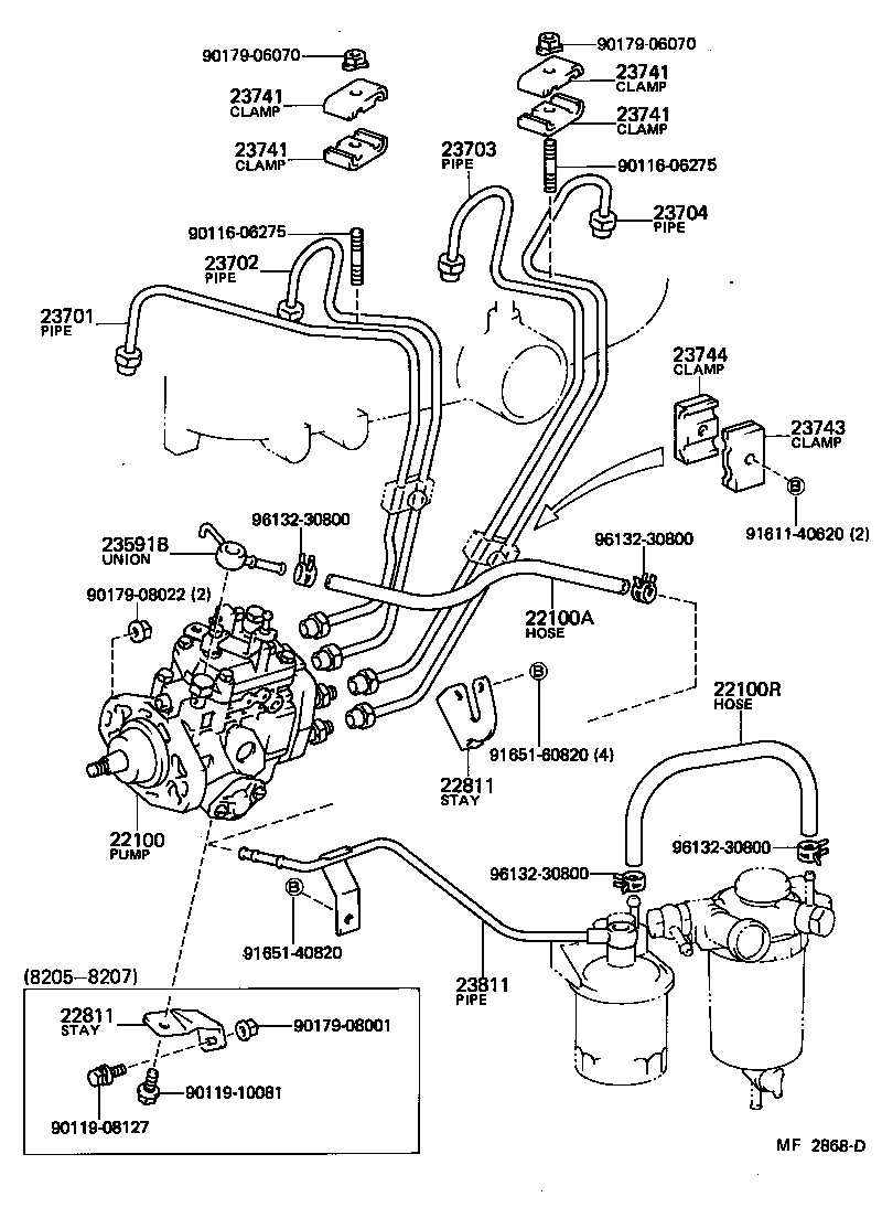  HIACE QUICK DELIVERY |  INJECTION PUMP ASSEMBLY