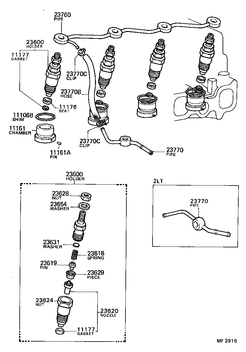  CROWN |  INJECTION NOZZLE