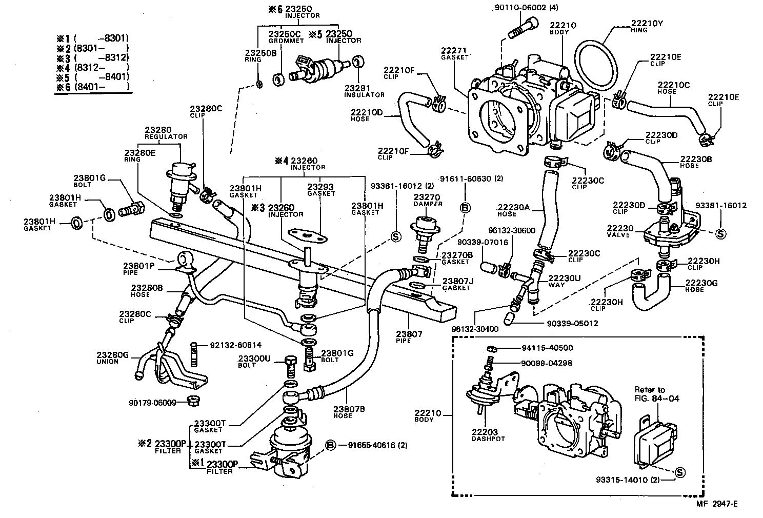  CARINA FR |  FUEL INJECTION SYSTEM