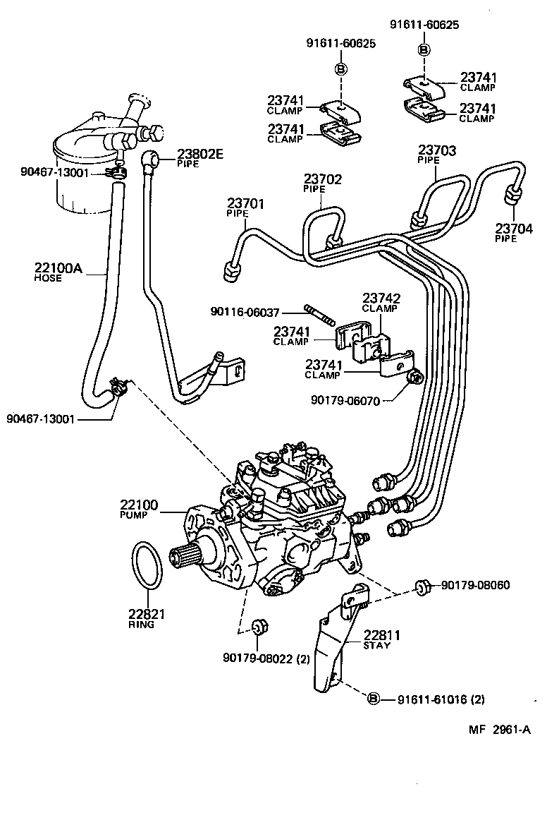  LAND CRUISER VAN |  INJECTION PUMP ASSEMBLY