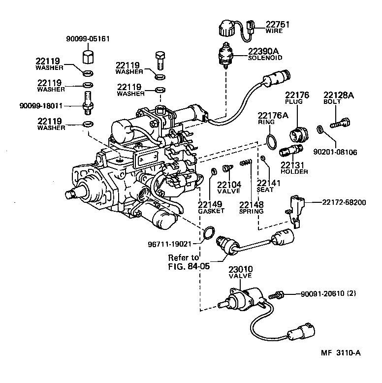  MARK 2 |  INJECTION PUMP BODY