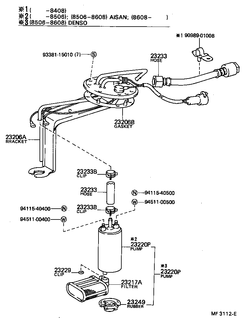  CARINA FR |  FUEL INJECTION SYSTEM