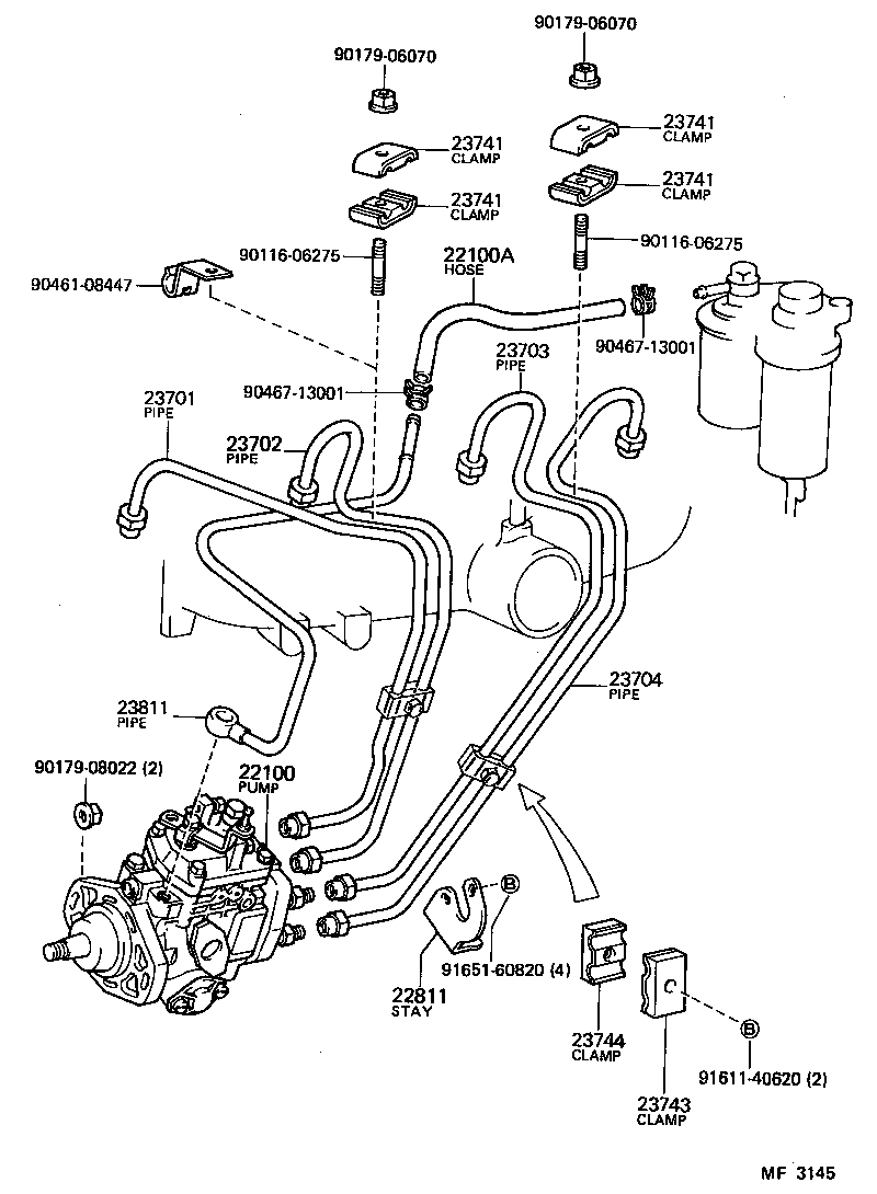  CRESTA |  INJECTION PUMP ASSEMBLY