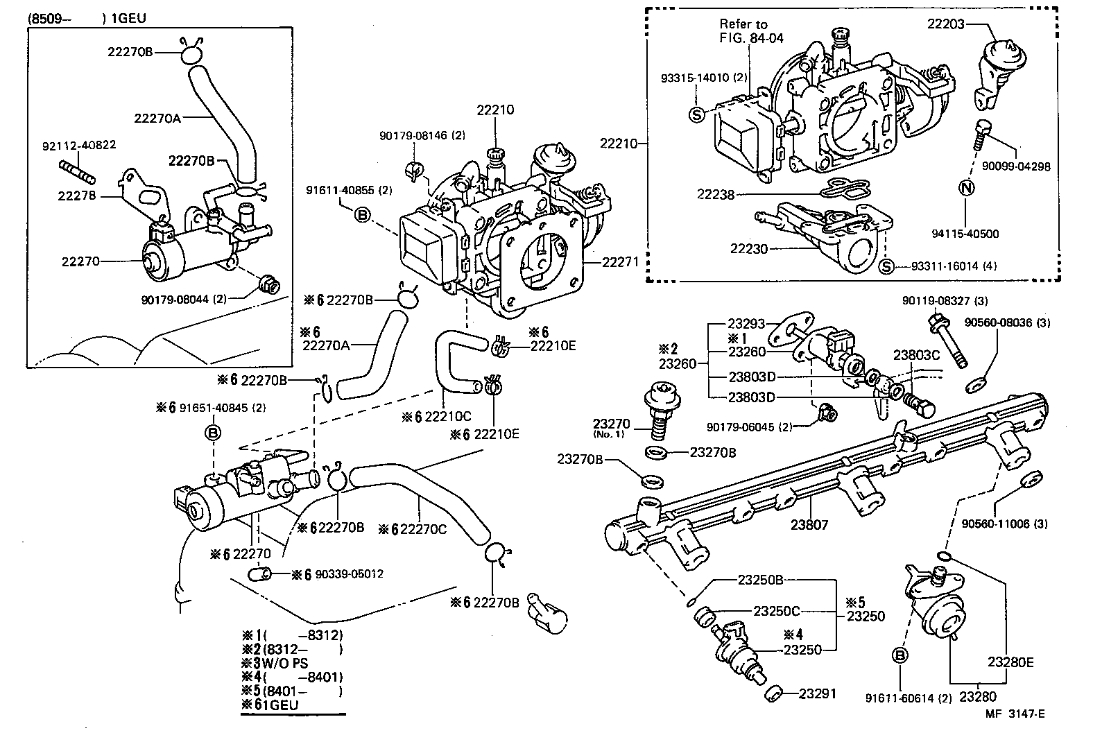  CROWN |  FUEL INJECTION SYSTEM