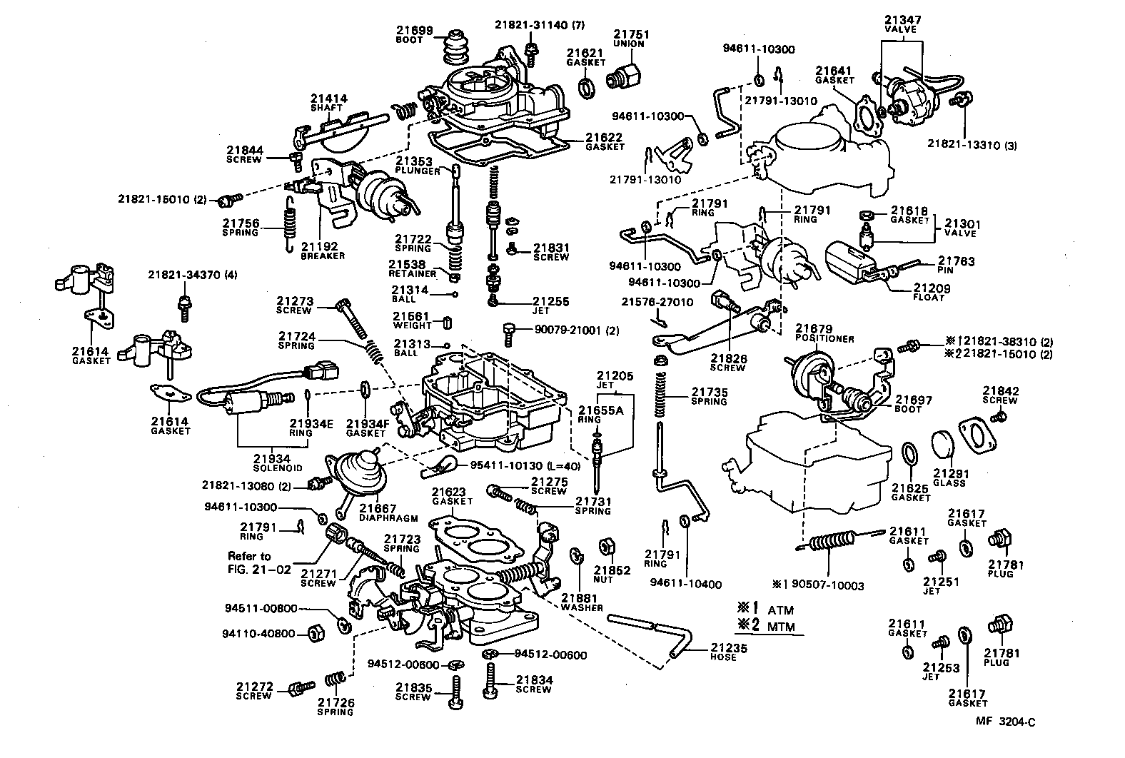  CARINA FR |  CARBURETOR