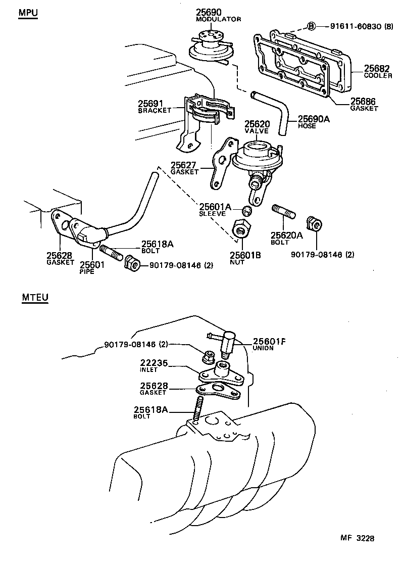 CROWN |  EXHAUST GAS RECIRCULATION SYSTEM