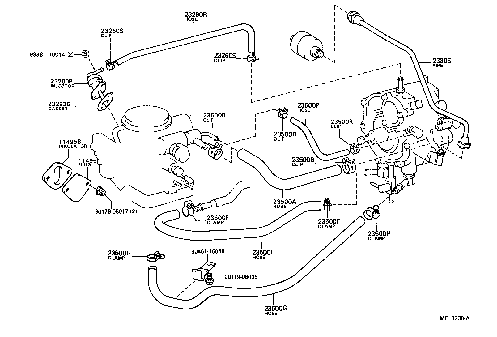  CROWN |  LPG CARBURETOR FUEL PIPE