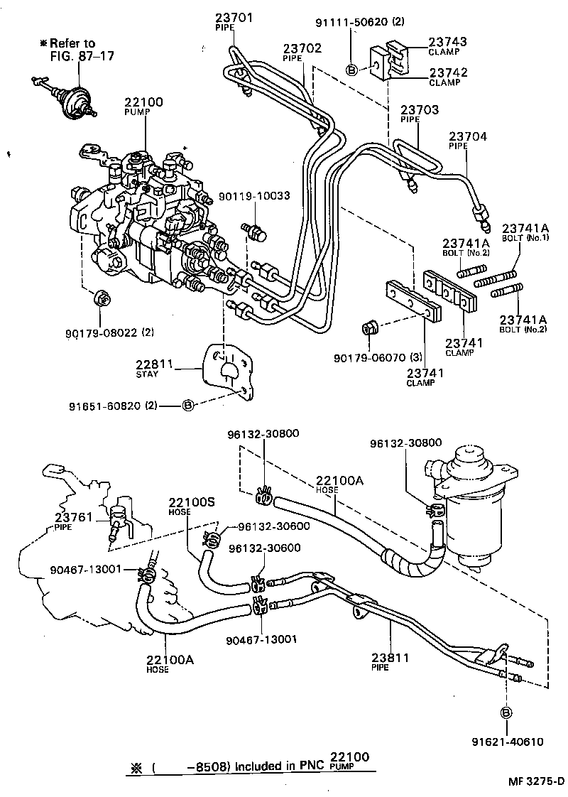  CORONA |  INJECTION PUMP ASSEMBLY