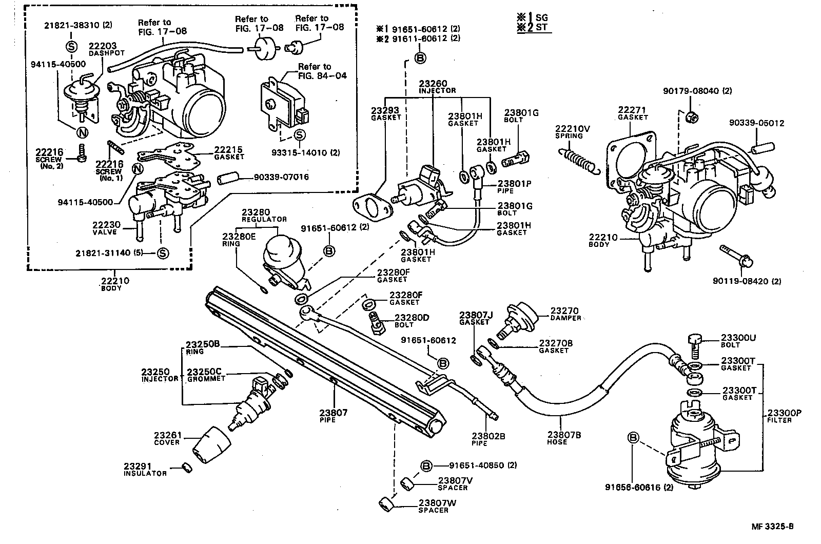  CARINA FF |  FUEL INJECTION SYSTEM