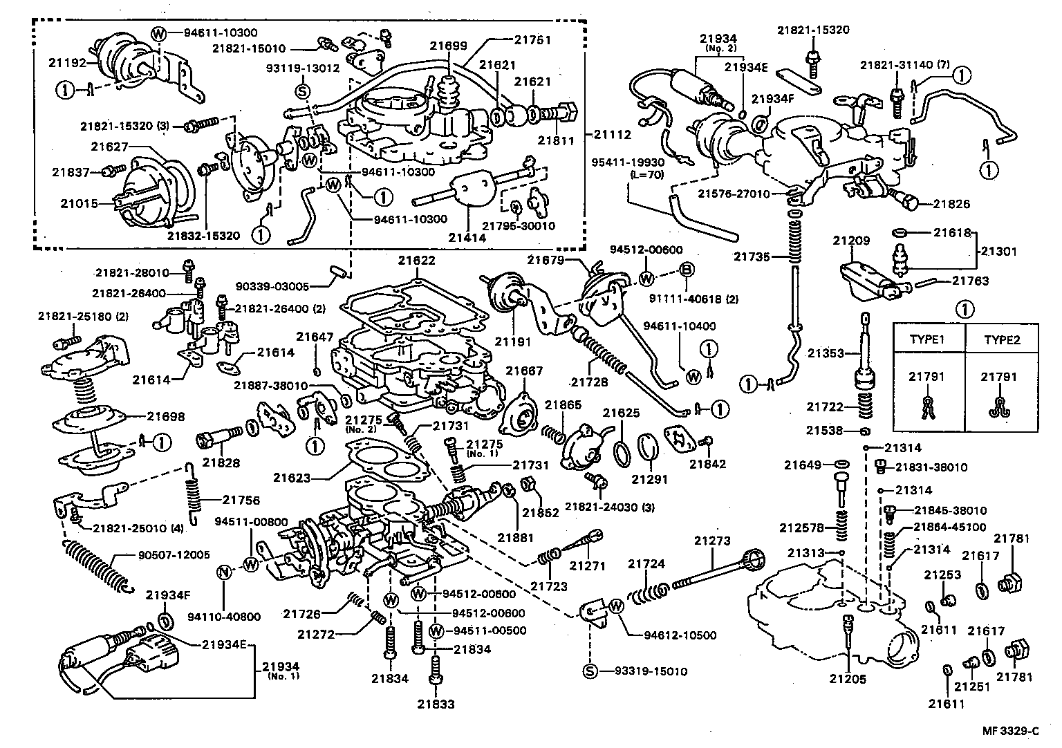  CARINA FF |  CARBURETOR