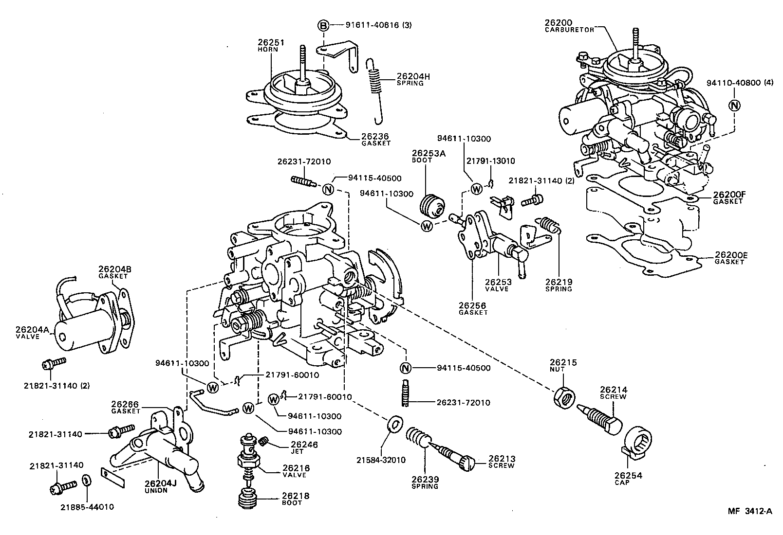  TOYOACE DYNA |  LPG CARBURETOR