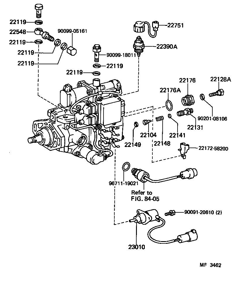  CROWN |  INJECTION PUMP BODY