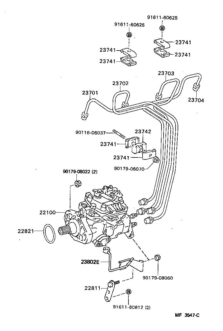  LAND CRUISER VAN |  INJECTION PUMP ASSEMBLY