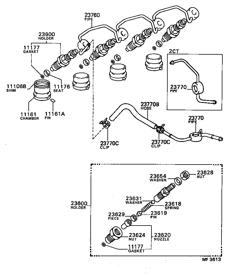  TOWN MASTERACE V WG |  INJECTION NOZZLE