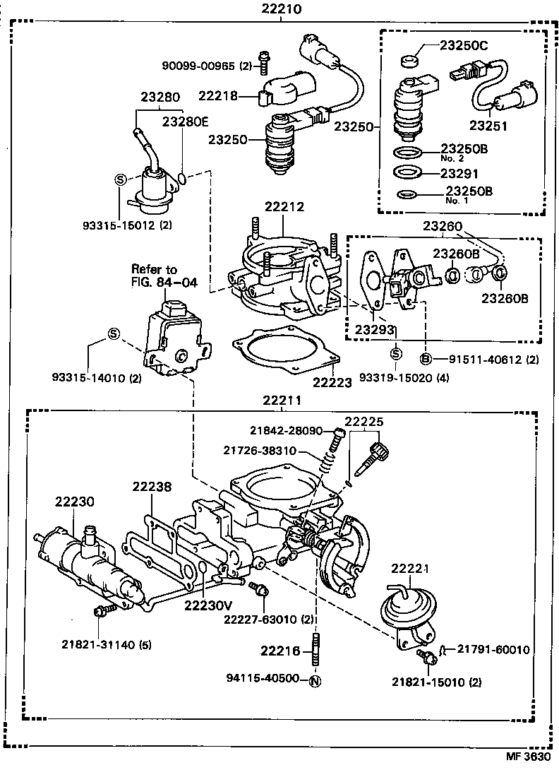  CARINA ED |  FUEL INJECTION SYSTEM