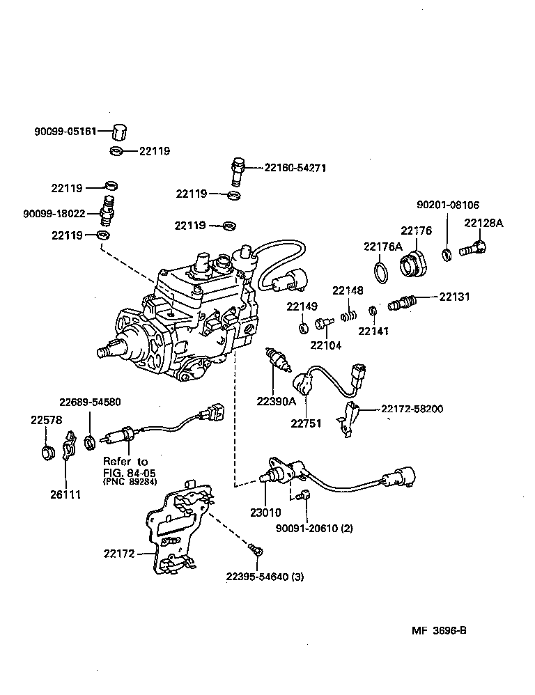 CROWN |  INJECTION PUMP BODY