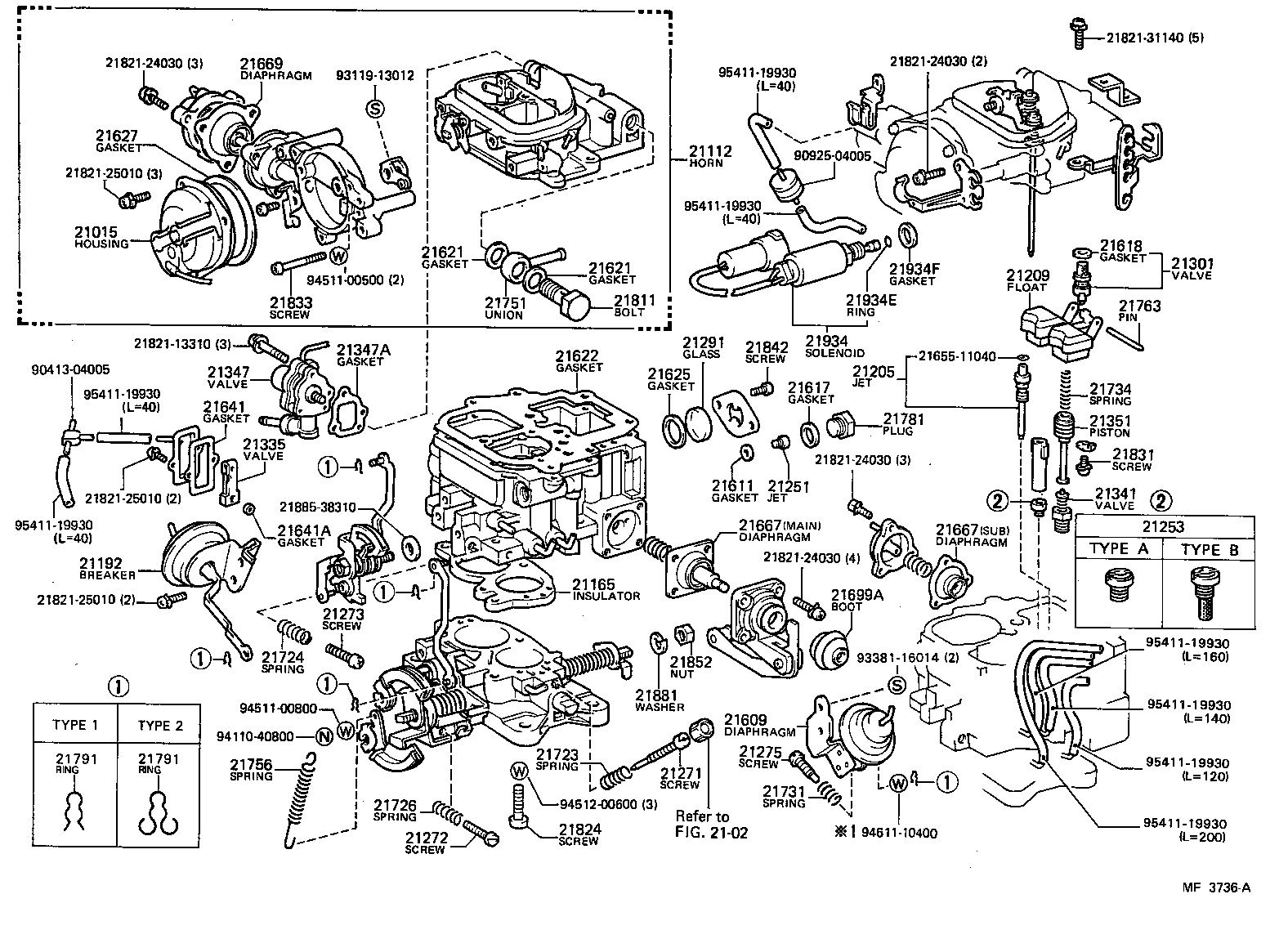 LITE TOWNACE TRUCK |  CARBURETOR