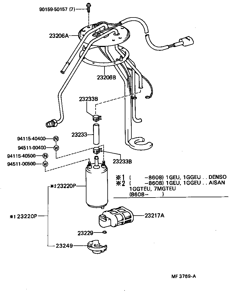  SOARER |  FUEL INJECTION SYSTEM