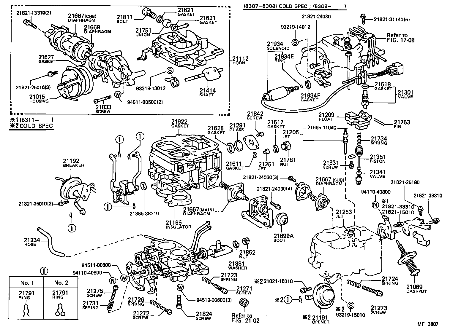  CELICA |  CARBURETOR