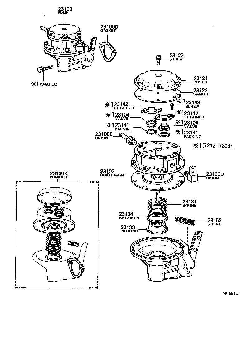  LAND CRUISER VAN |  FUEL PUMP PIPE