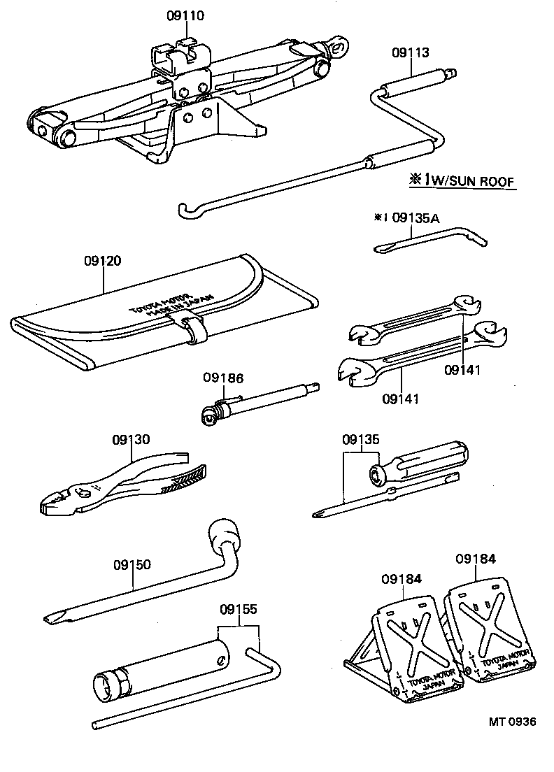  SOARER |  STANDARD TOOL