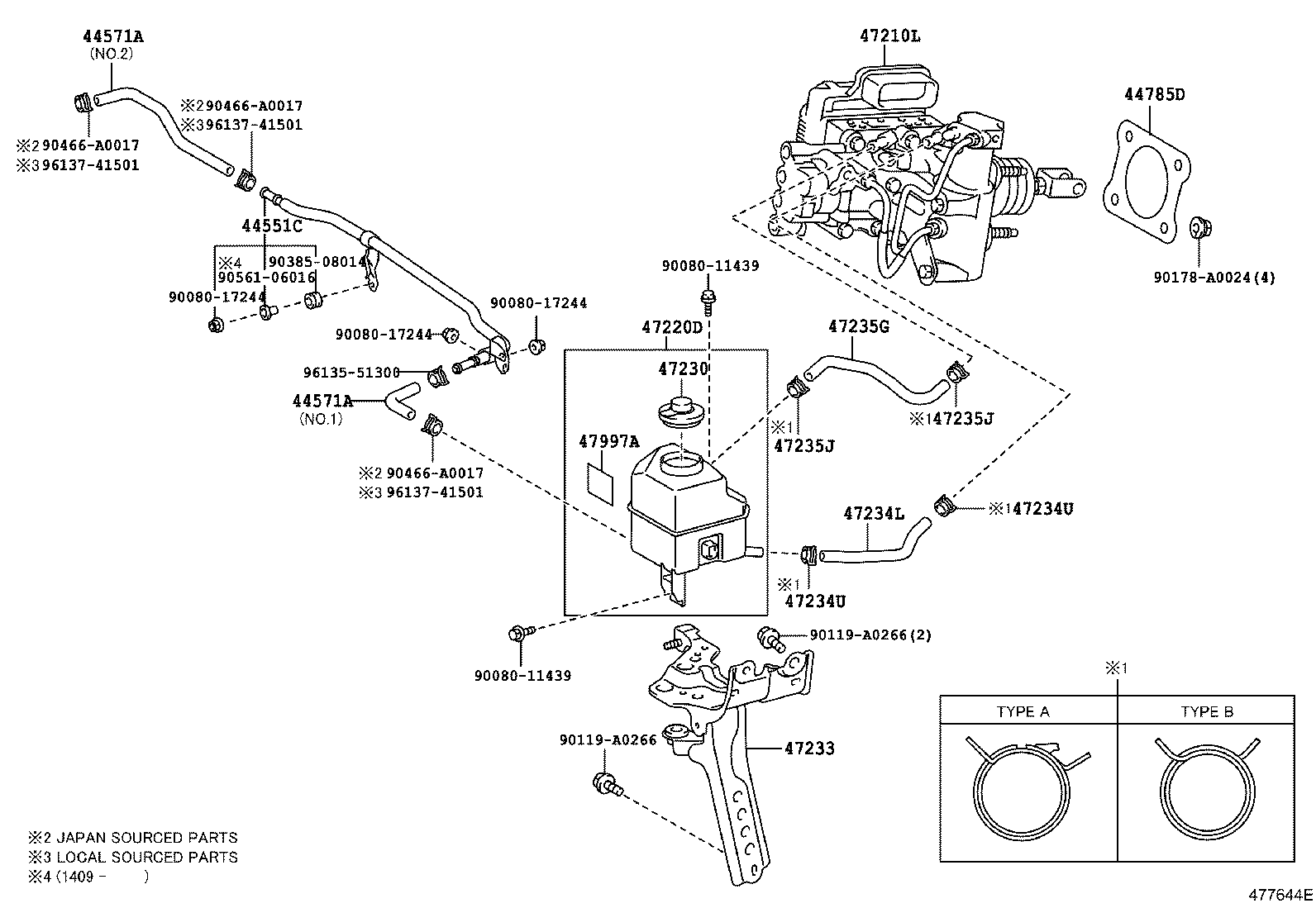  CAMRY HYBRID |  BRAKE MASTER CYLINDER