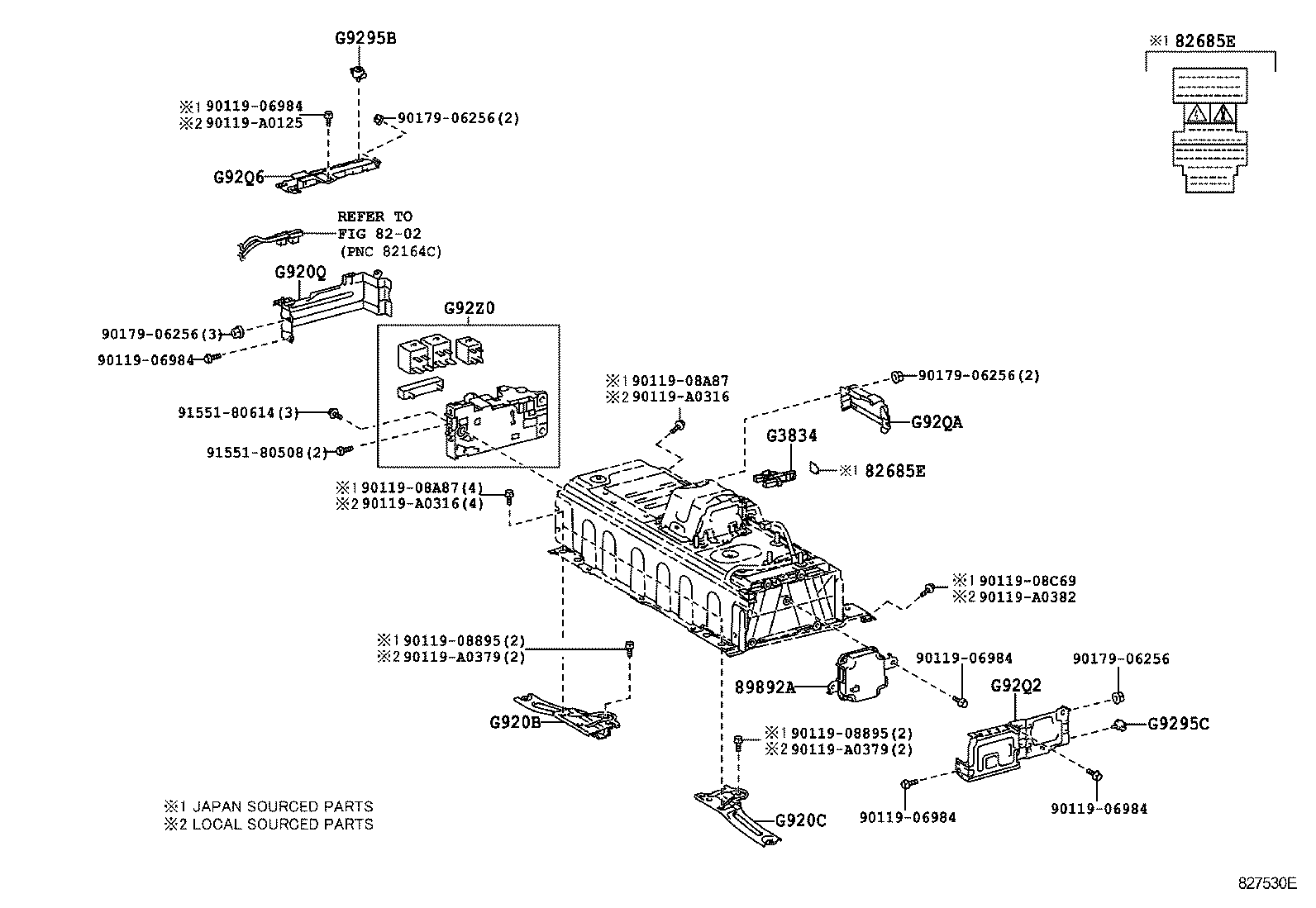  CAMRY HYBRID |  BATTERY BATTERY CABLE