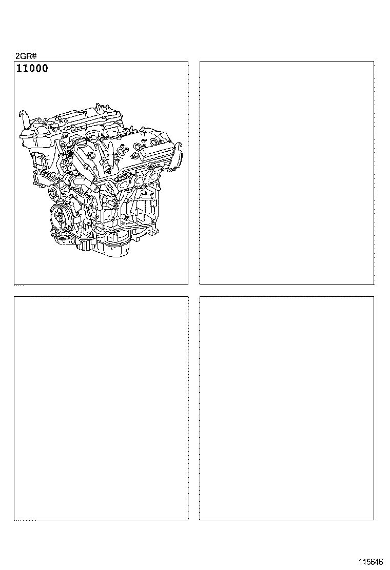  RX350 450H |  PARTIAL ENGINE ASSEMBLY
