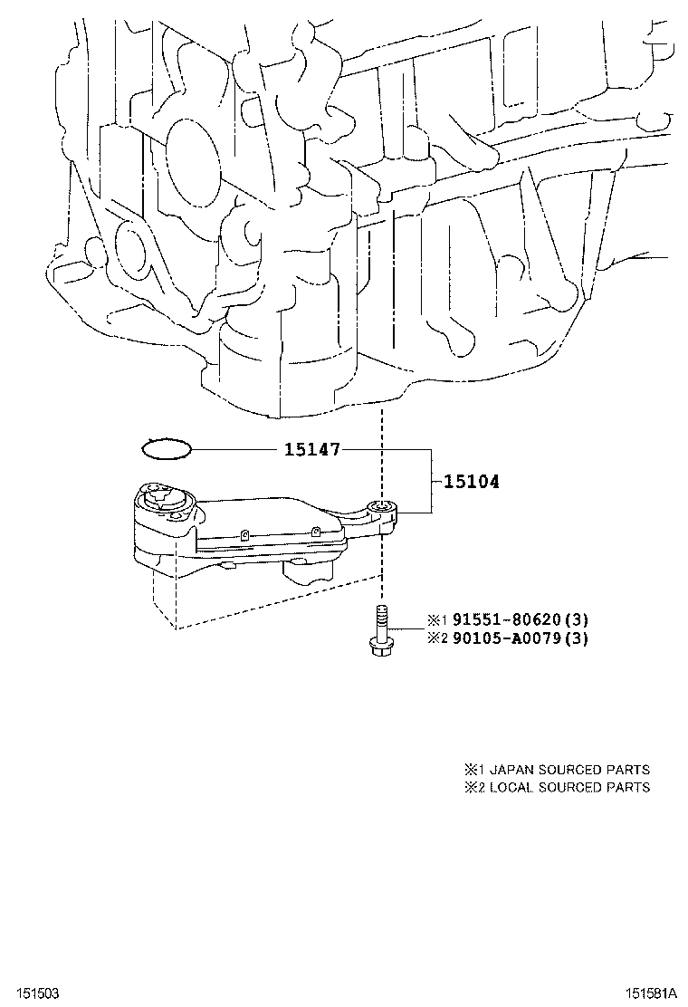  VENZA |  ENGINE OIL PUMP