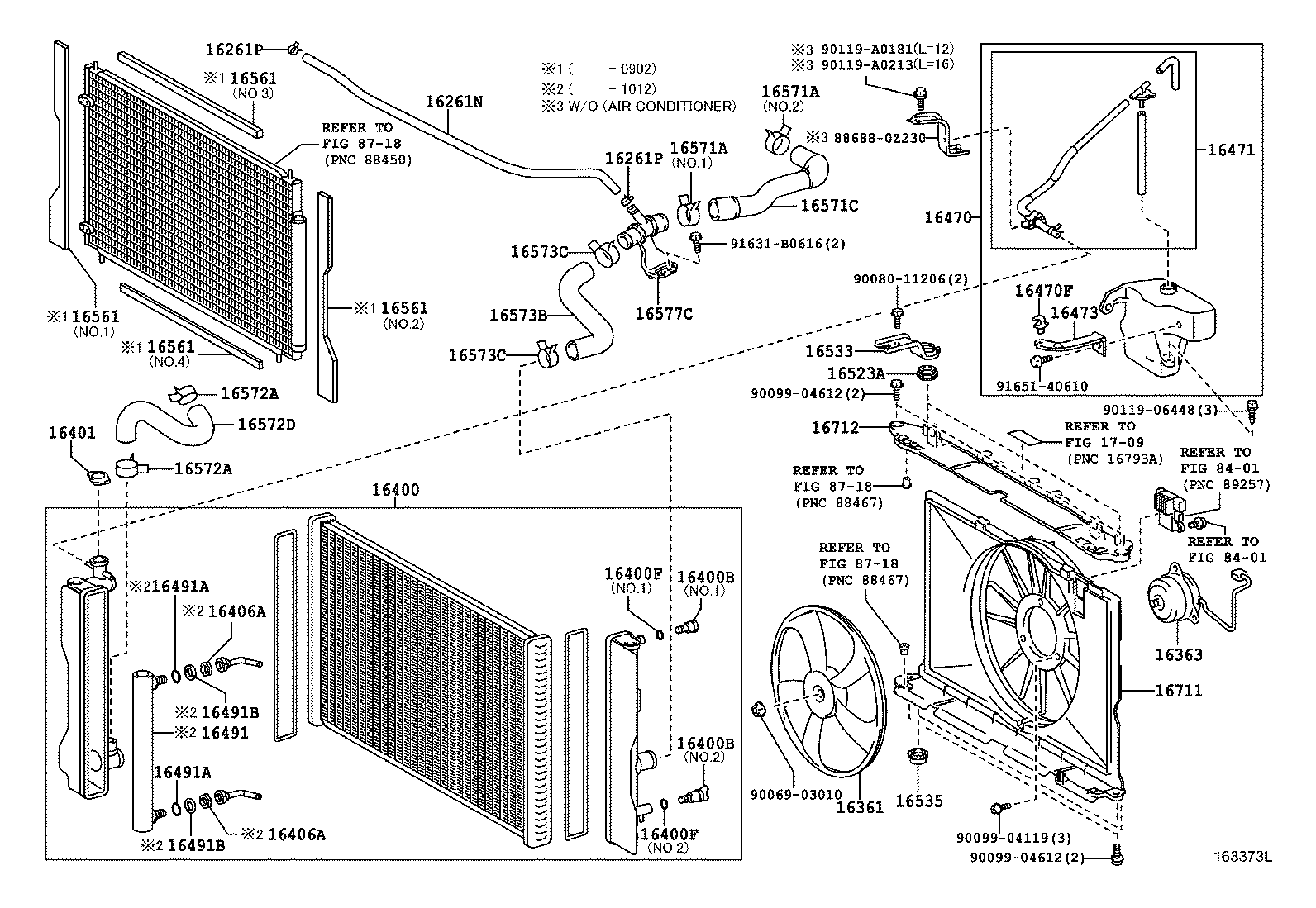 TOYOTA COROLLA NAPZRE142LDEPDKA TOOLENGINEFUEL RADIATOR WATER