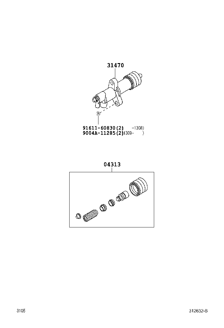  AVANZA |  CLUTCH RELEASE CYLINDER