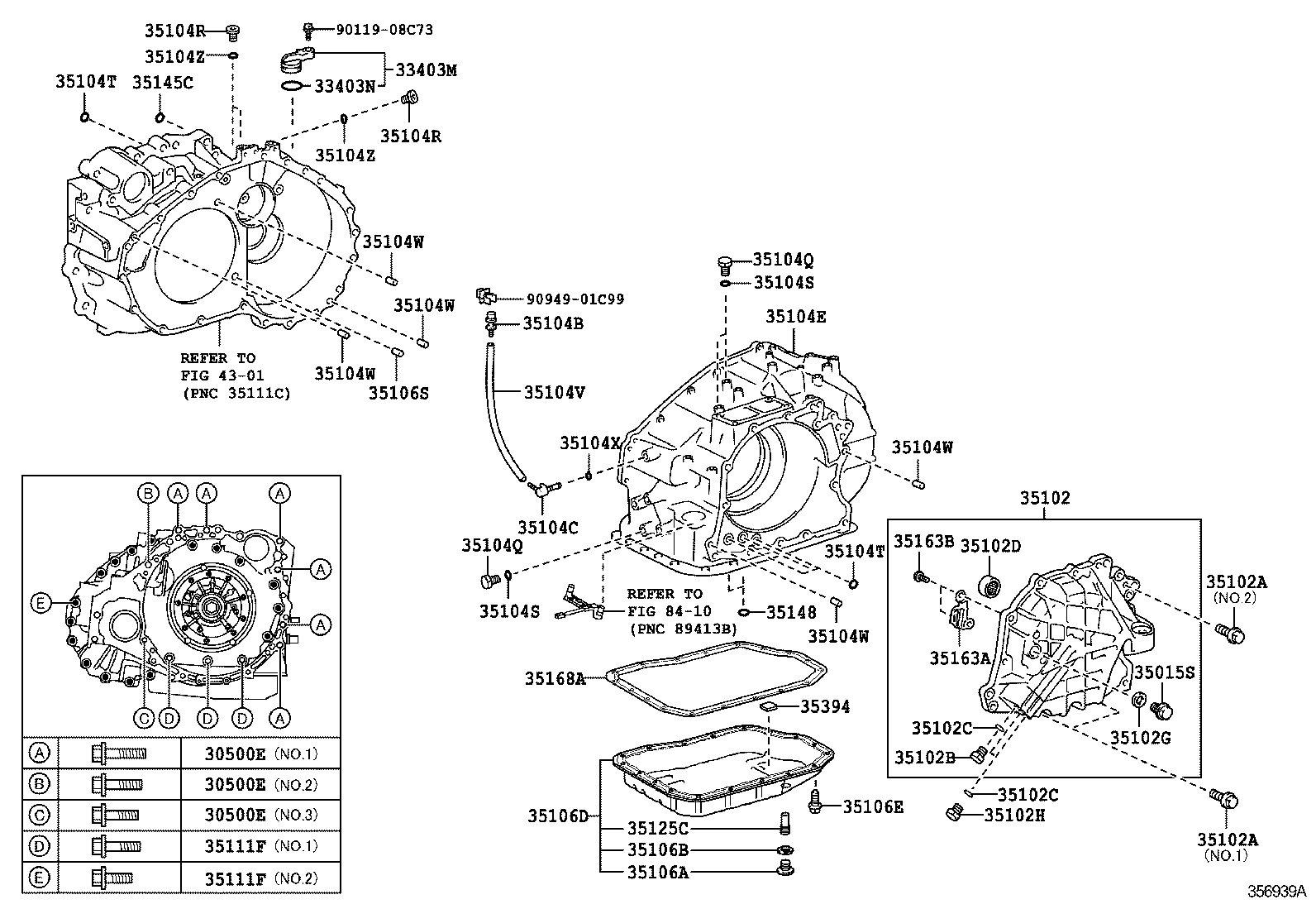  RX350 450H |  TRANSMISSION CASE OIL PAN ATM