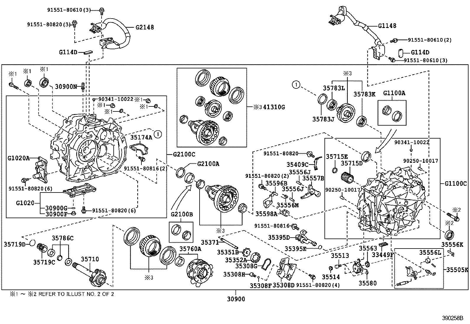  PRIUS |  TRANSAXLE ASSY HYBRID VEHICLE