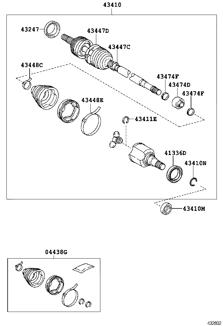  PRIUS |  FRONT DRIVE SHAFT