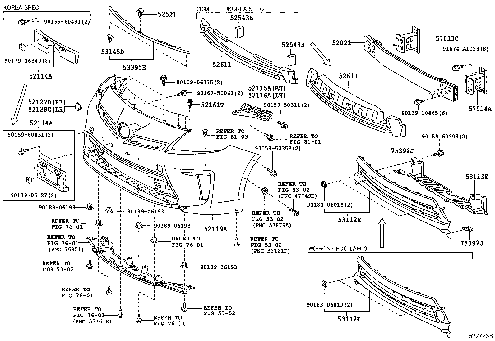  PRIUS |  FRONT BUMPER BUMPER STAY