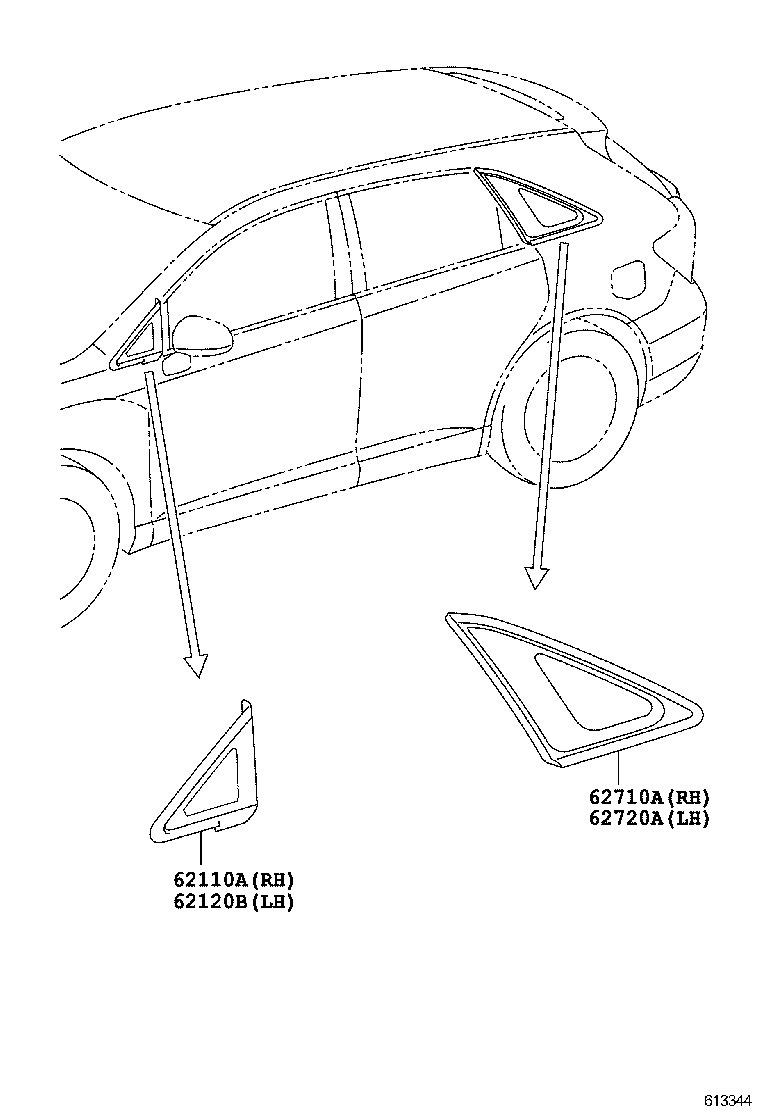  VENZA |  QUARTER WINDOW