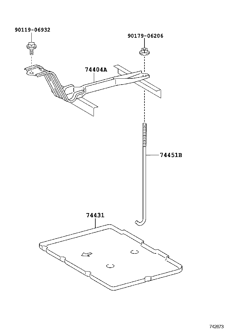  RX350 450H |  BATTERY CARRIER