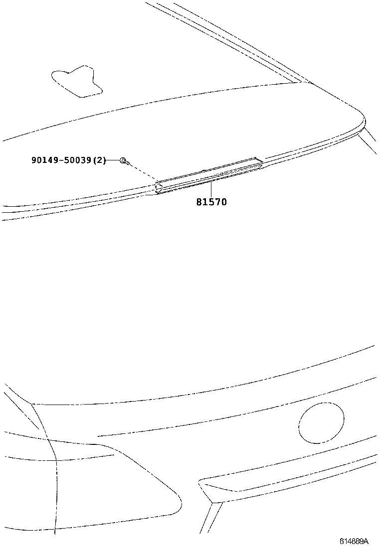  RX350 450H |  CENTER STOP LAMP