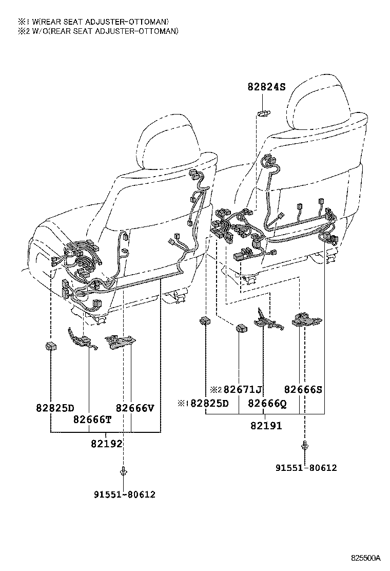  LS460 460L |  WIRING CLAMP