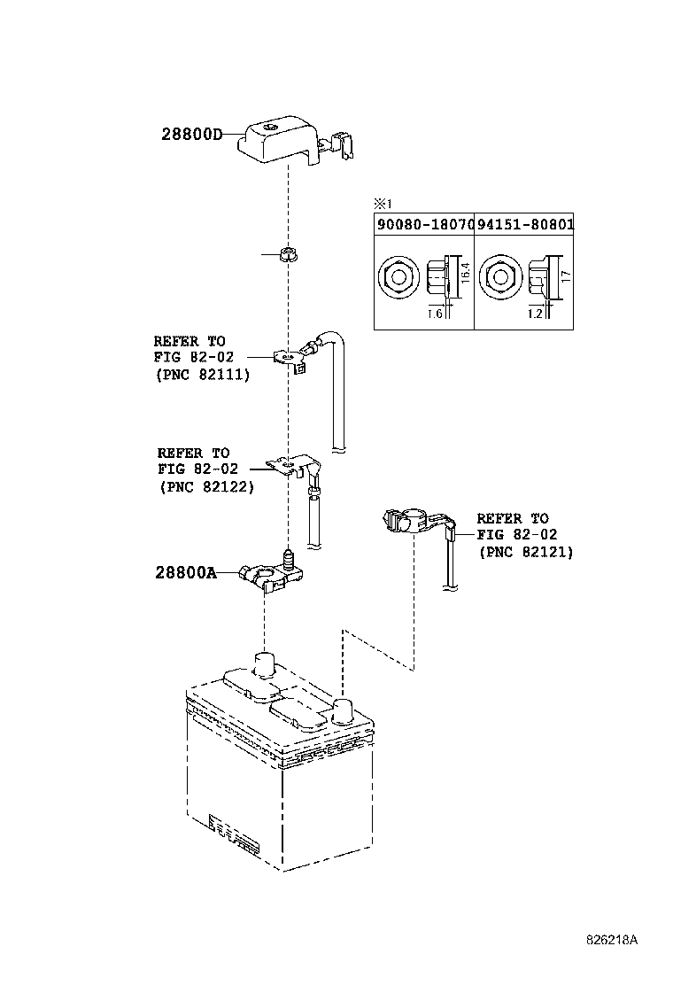  VENZA |  BATTERY BATTERY CABLE