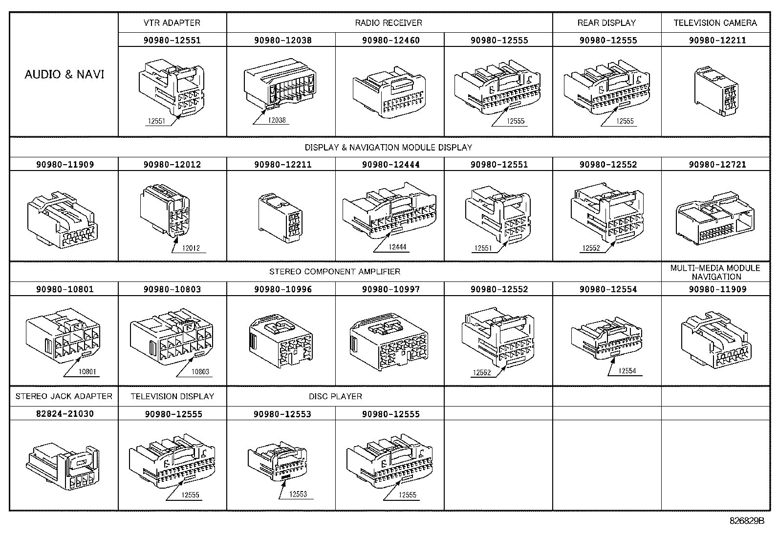  LS460 460L |  WIRING CLAMP