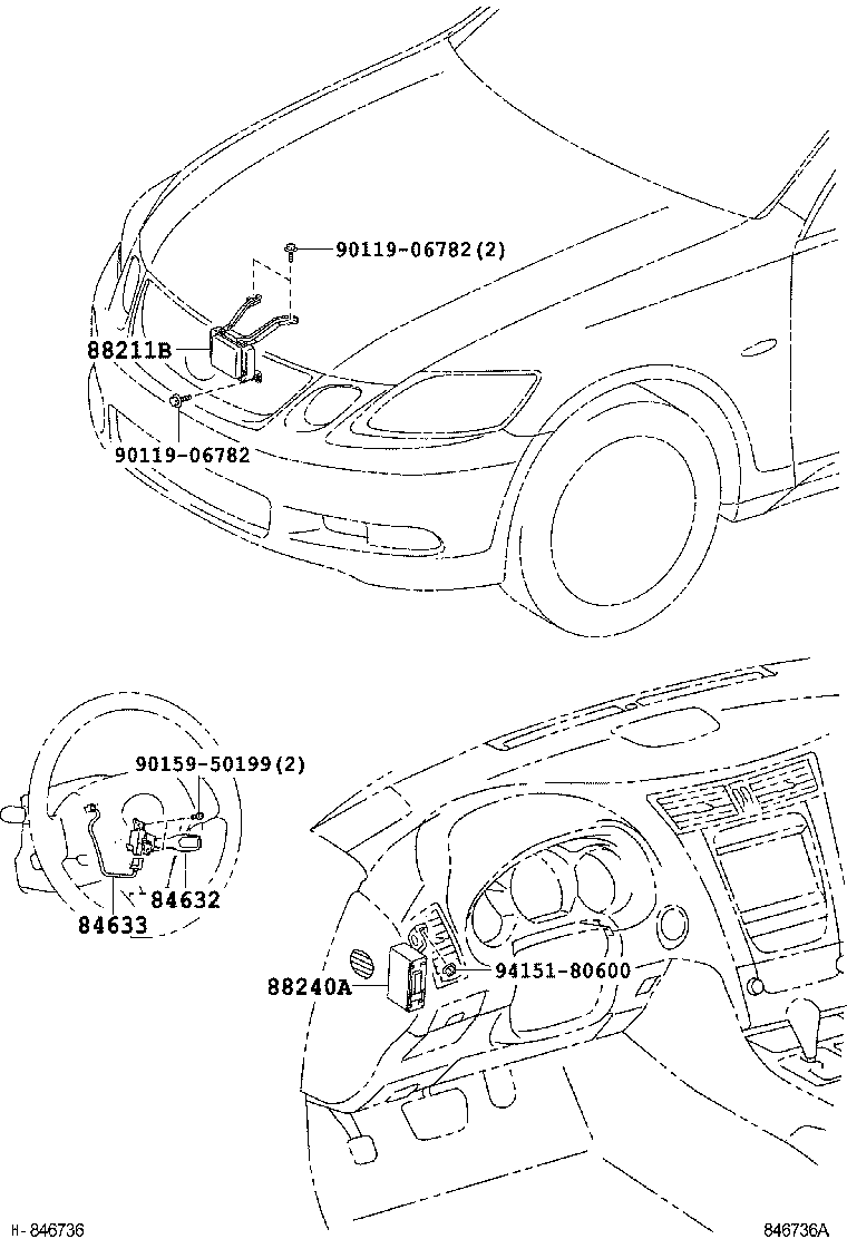  GS30 35 43 460 |  CRUISE CONTROL AUTO DRIVE